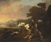 Abraham Hondius The Deer Hunt Sweden oil painting artist